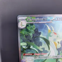 Pokemon TCG Serperior Ex 164/086 SIR Black Bolt Near Mint Holo - Image 4