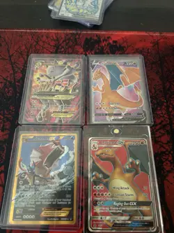LOT OF POKEMON FOR SALE. M MEWTWO EX,SHINY GYARADOS EX,CHARZARD EX,CHARZARD EX. - Image 1