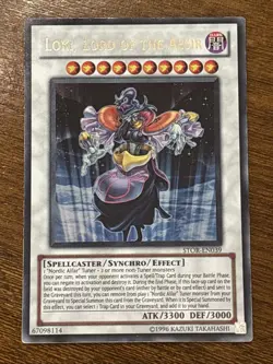 Loki, Lord of the Aesir STOR-EN039 Storm of Ragnarok Unlimited Ultra Rare LP - Image 1