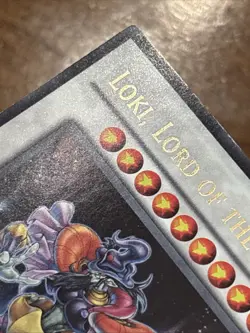 Loki, Lord of the Aesir STOR-EN039 Storm of Ragnarok Unlimited Ultra Rare LP - Image 2