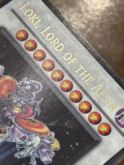 Loki, Lord of the Aesir STOR-EN039 Storm of Ragnarok Unlimited Ultra Rare LP - Image 3