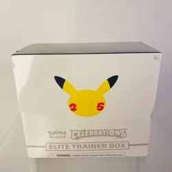 Pokemon TCG 25th Anniversary Celebrations Elite Trainer Box 2021 Sealed + 4 Holo 820650809439 - Image 2