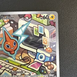 Rotom 197/182 Pokemon SV10: Destined Rivals Holo Illustration Rare 2025 - NM - Image 4