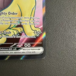 Team Rocket's Persian ex 219/182 Sv10: Destined Rivals Holo Pokemon TCG NM - Image 5