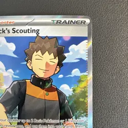 Brock's Scouting 179/159 Pokemon Sv09: Journey Together Holographic NM - Image 4