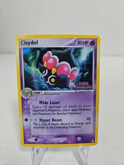 Claydol 38/110 Stamped EX Holon Phantoms Pokemon TCG Reverse Holo MP - Image 1
