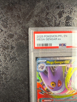 2025 POKEMON PFL EN MEGA GENGAR ex #058 💎 PSA 9 - Image 3