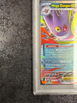 2025 POKEMON PFL EN MEGA GENGAR ex #058 💎 PSA 9 - Image 4