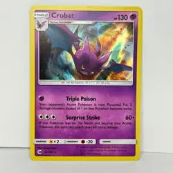 Crobat - 56/149 - Holo Rare SM Sun & Moon Pokemon TCG NM - Image 1