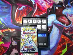 HEAVY! GOD PACKU SIRU 21.96g Prismatic Evolutions Pokemon TCG Booster (SEALED) - Image 1