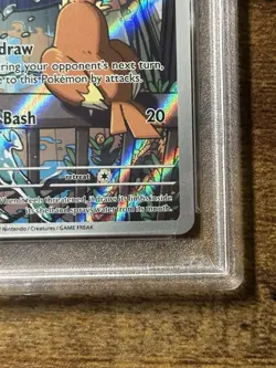 Pokemon 2024 Squirtle 148/142 Illustration Rare Stellar Crown GEM MINT PSA 10 - Image 5