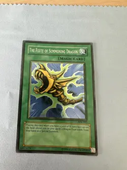 2002 The Flute of Summoning Dragon SDK-042 Starter Deck: Kaiba Unlimited Faded - Image 1