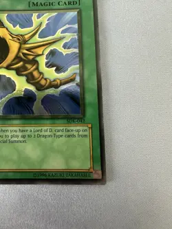 2002 The Flute of Summoning Dragon SDK-042 Starter Deck: Kaiba Unlimited Faded - Image 2