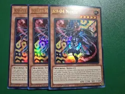 3x K9-04 Noroi DOOD-EN025 Ultra Rare 1st Edition NM Yugioh - Image 1