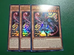 3x K9-04 Noroi DOOD-EN025 Ultra Rare 1st Edition NM Yugioh - Image 2