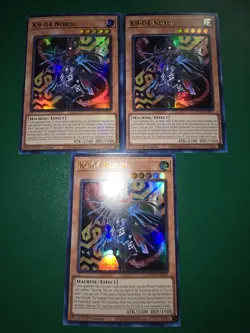 3x K9-04 Noroi DOOD-EN025 Ultra Rare 1st Edition NM Yugioh - Image 3