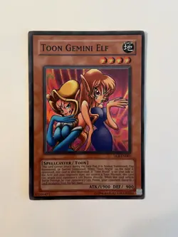 Toon Gemini Elf DL6-EN001 Duelist League Promo Limited Edition - Image 1