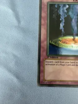 Yugioh - Magic Jammer - FADED - MRD-128 - Ultra Rare- First Edition - Image 3