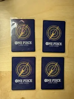 One Piece Hair Removal Fist OP12-098 Premium Collection Vol. 5 Set Of 4 NM Cards - Image 2