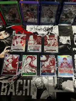 One Piece OP-13 3rd Anniversary Treasure Campaign Japanese Promo Set NM - Image 1