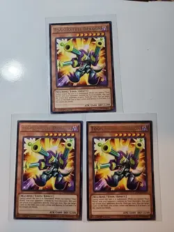 X1 Yugioh Toon Barrel Dragon DOCS-EN038 Rare 1st Edition LP - Image 1