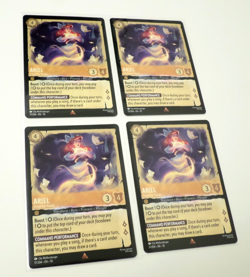 Disney Lorcana whispers In The Well Ariel Ethereal Voice 4x 17/204 Rare - Image 1