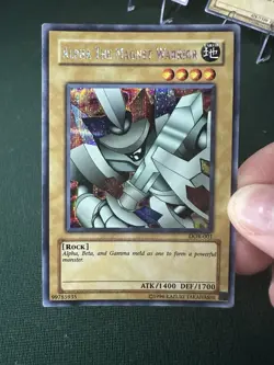 Yugioh Alpha Beta Gamma Magnet Warrior Set of 3! Secret Rare DOR-001 002 003 HP - Image 4