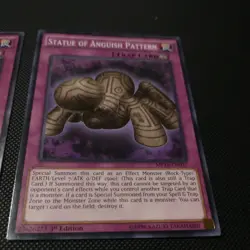 x3 Statue of Anguish Pattern CROS-EN078 Crossed Souls 1st Ed Yu-Gi-Oh! NM - Image 4