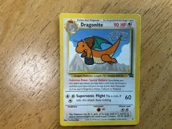 Pokemon Vintage Black Star Promo Dragonite #5 Kid’s WB Rare WotC 2000 MP - Image 1