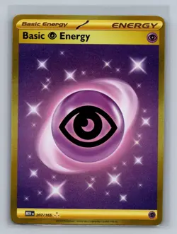 Basic Psychic Energy 207/165 Hyper Rare 151 Pokemon Near Mint - Image 1