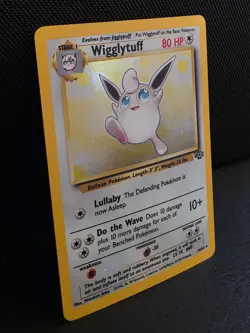 Pokemon TCG Wigglytuff 16/64 Jungle Holo Rare Unlimited Vintage LP - Image 3