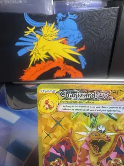 Pokemon SV03 Obsidian Flames Charizard ex 228/197 Gold Hyper Rare NM - Image 2