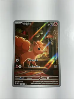 Pokemon - Vulpix ME01: Mega Evolution Illustration Rare Holo 138/132 - Image 1