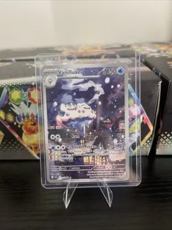 Vanilluxe 113/086 White Flare IR Illustration Full Art Holo Pokemon TCG NM - Image 1