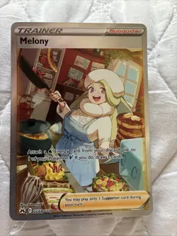 2023 Pokemon Sword & Shield Crown Zenith Melony Galarian Gallery #GG64/GG70 A - Image 1