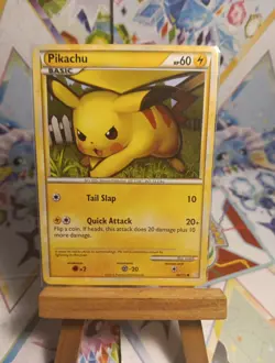Pikachu 78/123 Heartgold & Soulsilver NM Pokemon TCG - Image 1