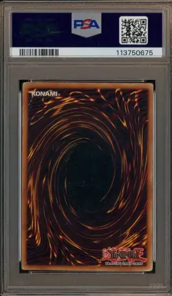 2002 Yu-Gi-Oh! SDK #001 Blue Eyes White Dragon PSA 3 VG - Image 2