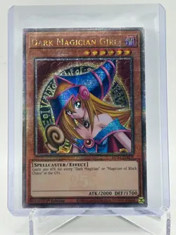 Yugioh Dark Magician Girl MP24-EN009 Quarter Century Rare 1st Edition NM - Image 1