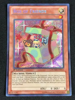YUGIOH BOX OF FRIENDS NUMH-EN013 1ST SECRET NM - Image 1