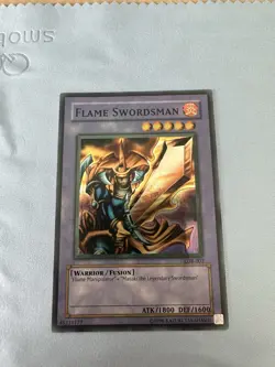 Flame Swordsman LOB-003 mid FADED ERRORYu-Gi-Oh - Image 1