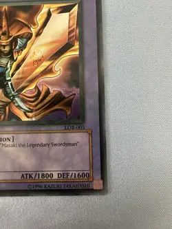 Flame Swordsman LOB-003 mid FADED ERRORYu-Gi-Oh - Image 2