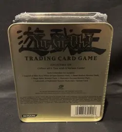 2003 Yugioh Collector Tin, Yugi/Dark Magician, MINT!, Fact Sealed &Case Fresh D2 - Image 2
