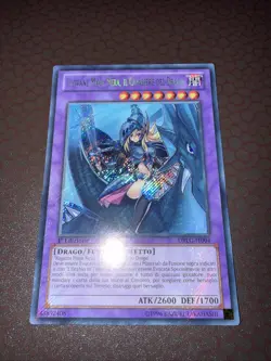 Yu-Gi-Oh! Dark Magician Girl the Dragon Knight (Italian) -DRLG- Secret - 1st NM! - Image 1