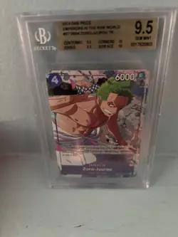 One Piece - Zoro-Juurou ST18-004 TR - Emperors in the New World Foil - BGS 9.5 - Image 5