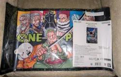 One Piece Official Playmat Limited Edition Vol.4 w/ Promo Zoro Leader English - Image 1