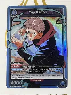 Yuji Itadori JJK-1-040 Union Arena SR Jujutsu Kaisen Vol 2 UEX02BT Alternate - Image 1