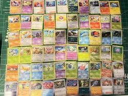 Pokemon Base Card Lot - 180 Cards- Various Conditions Products Years Lot 1 - Image 1