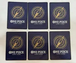 One Piece Op14-104 Gecko Moria SR 6 Cards Lot The Azure Sea’s Seven Eng - Image 2