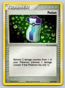 Pokemon Card - Potion FireRed & LeafGreen 101/112 Reverse Holo - Image 1