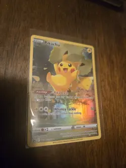 Pokemon Pikachu GG30/GG70 Crown Zenith Galarian Gallery Holo Card Mint Condition - Image 1